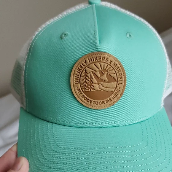 Merrell Green hiking Truckets Mesh Hat - Picture 7 of 10